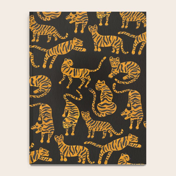 Tiger Collection - Black & Orange Notebook Gallery Image 4