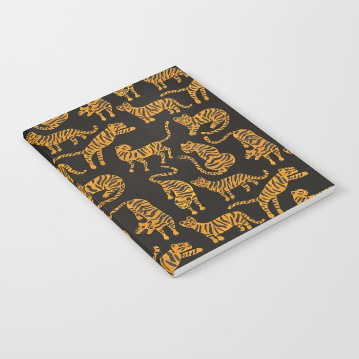 Tiger Collection - Black & Orange Notebook Gallery Image 2