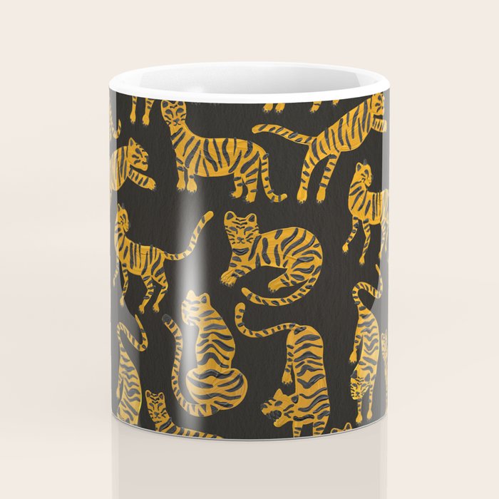 Tiger Collection - Black & Orange Coffee Mug Gallery Image 4