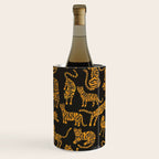 Tiger Collection - Black & Orange Wine Chiller Gallery Image 3