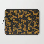 Tiger Collection - Black & Orange Laptop Sleeve Gallery Image 1