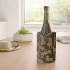 Tiger Collection - Black & Orange Wine Chiller Gallery Image 4