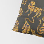 Tiger Collection - Black & Orange Pillow Sham Gallery Image 4