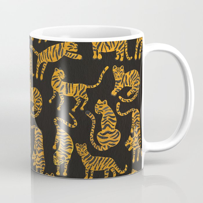 Tiger Collection - Black & Orange Coffee Mug Gallery Image 1