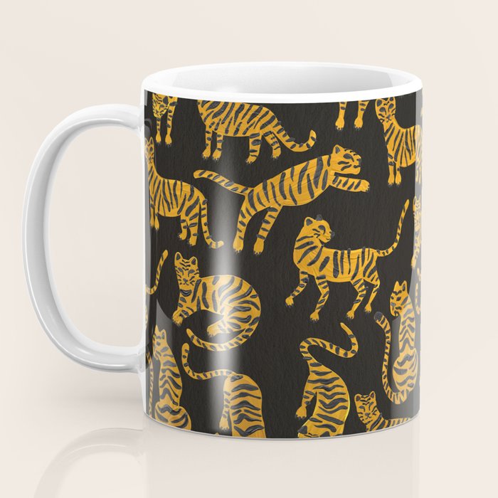Tiger Collection - Black & Orange Coffee Mug Gallery Image 3