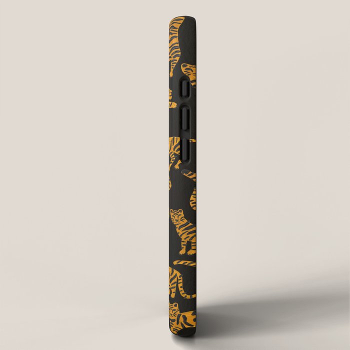 Tiger Collection - Black & Orange iPhone Case Gallery Image 2