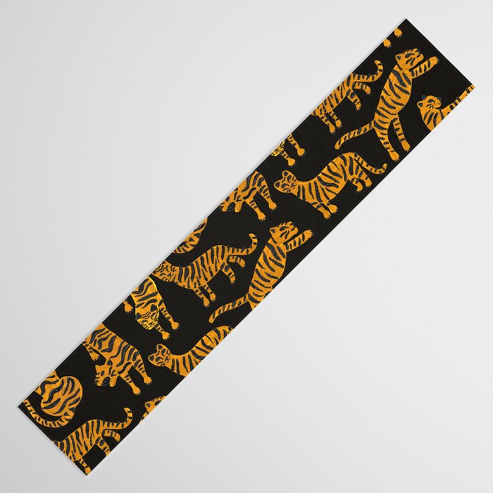 Tiger Collection - Black & Orange Table Runner Gallery Image 3