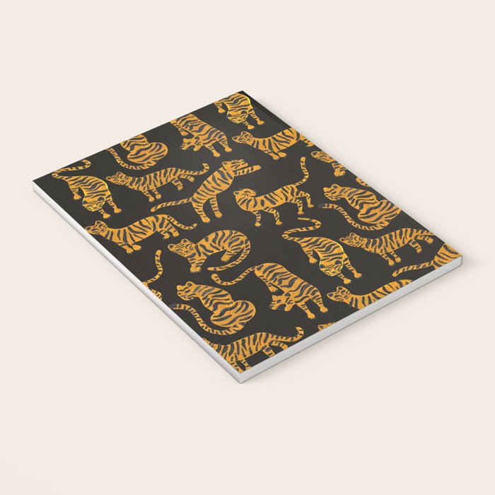 Tiger Collection - Black & Orange Notebook Gallery Image 3