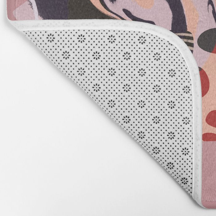 Tropical Fish with Red Polka Dots Bath Mat Gallery Image 2