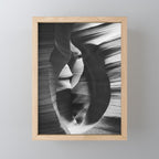 ANTELOPE CANYON XVII / arizona desert Mini Art Print Gallery Image 1