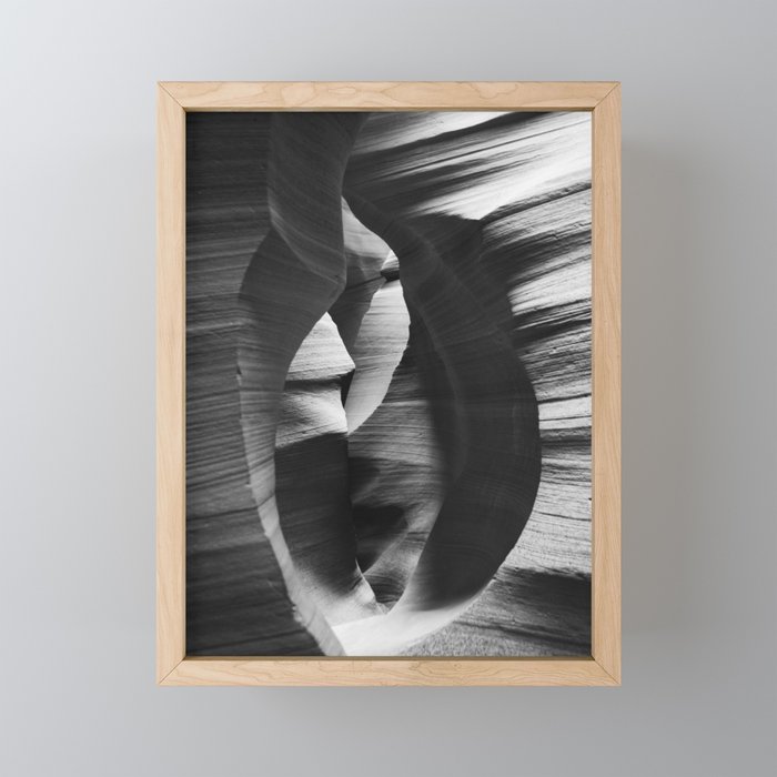 ANTELOPE CANYON XVII / arizona desert Mini Art Print Gallery Image 1