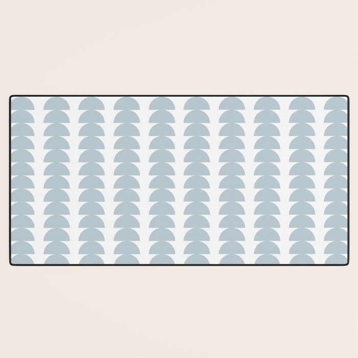 Maude Pattern - Natural Blue Desk Mat Gallery Image 3