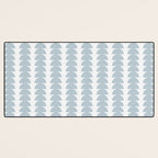 Maude Pattern - Natural Blue Desk Mat Gallery Image 3