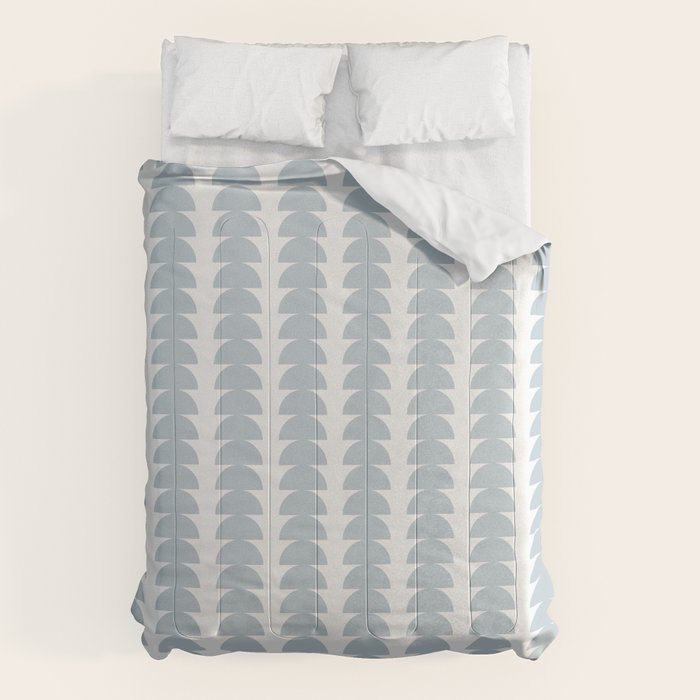 Maude Pattern - Natural Blue Comforter Gallery Image 6