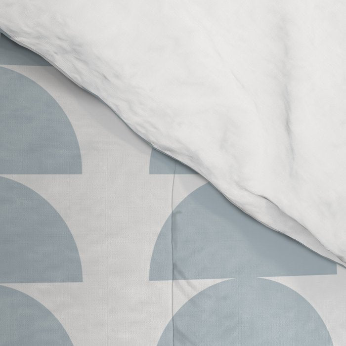 Maude Pattern - Natural Blue Comforter Gallery Image 4