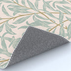 William Morris Willow Bough Pink Mint Rug Gallery Image 4