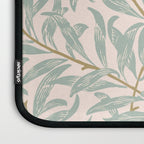 William Morris Willow Bough Pink Mint Laptop Sleeve Gallery Image 3