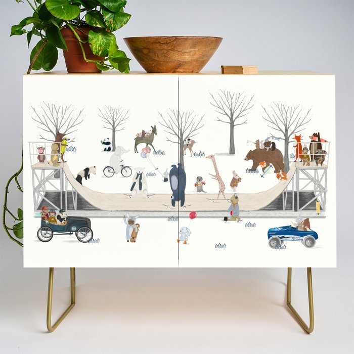 little big skate park Credenza Gallery Image 1