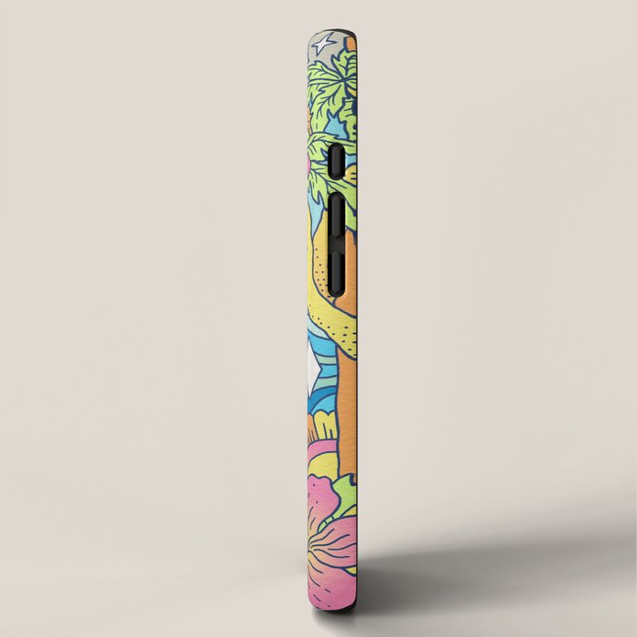 Paradise Visions | Tropical Neon Ocean Escape iPhone Case Gallery Image 2