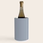 Cool Tone Grey III Solid Color Wine Chiller Gallery Image 1