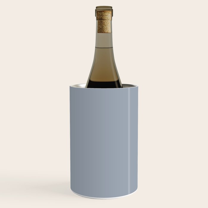 Cool Tone Grey III Solid Color Wine Chiller Gallery Image 1