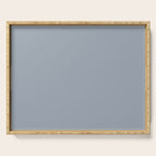 Cool Tone Grey III Solid Color Serving Tray Gallery Image 1