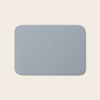 Cool Tone Grey III Solid Color Bath Mat Gallery Image 1