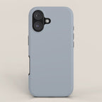 Cool Tone Grey III Solid Color iPhone Case Gallery Image 1