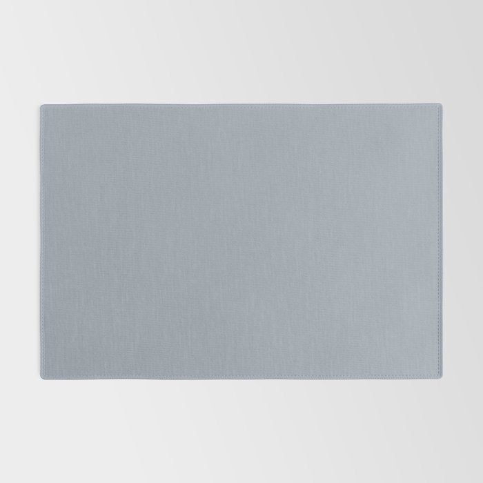Cool Tone Grey III Solid Color Rug Gallery Image 2