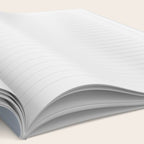Cool Tone Grey III Solid Color Notebook Gallery Image 2