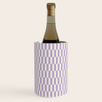 Retro vintage check: lavender and ice cream colours Wine Chiller Gallery Image 2