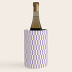 Retro vintage check: lavender and ice cream colours Wine Chiller Gallery Image 1