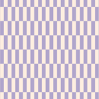 Retro vintage check: lavender and ice cream colours Coffee Mug Gallery Image 2