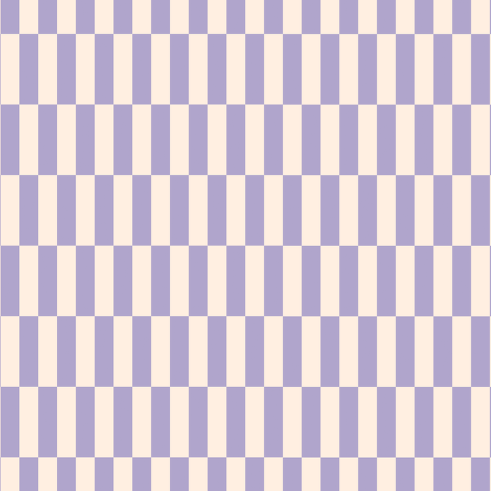 Retro vintage check: lavender and ice cream colours Coffee Mug Gallery Image 2