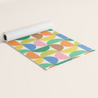 Mid Century Modern Shapes - Multi Color Yoga Mat Gallery Image 2