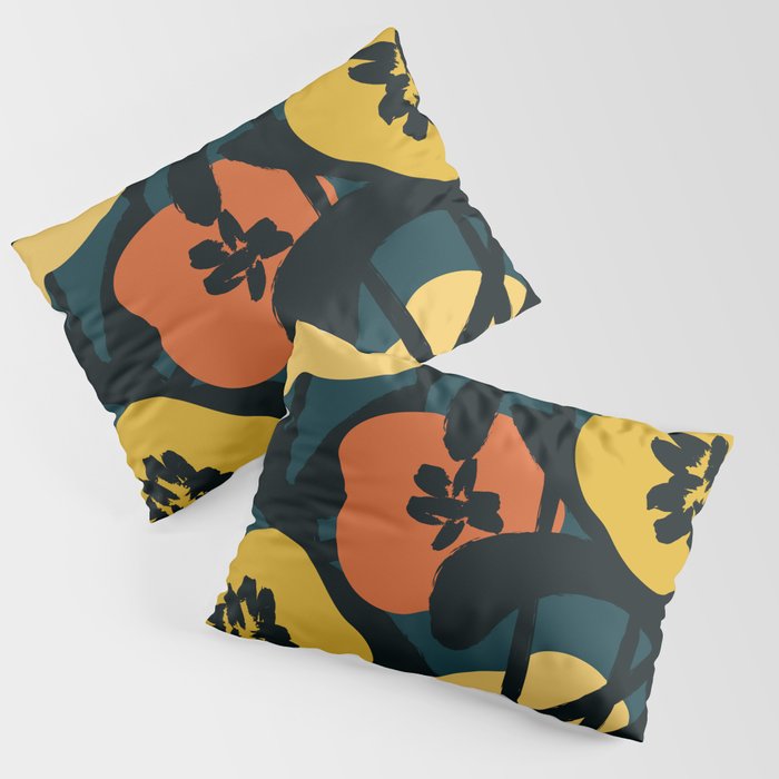 Midnight Flowers Pillow Sham Gallery Image 3