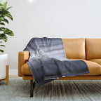 WITHIN THE TIDES BLUE Throw Blanket Gallery Image 1