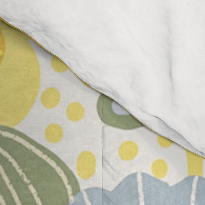 Dalia Yellow Comforter Gallery Image 4