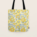 Dalia Yellow Tote Bag Gallery Image 1