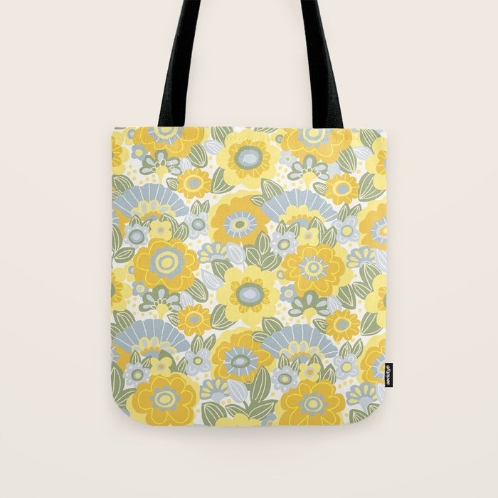 Dalia Yellow Tote Bag Gallery Image 1