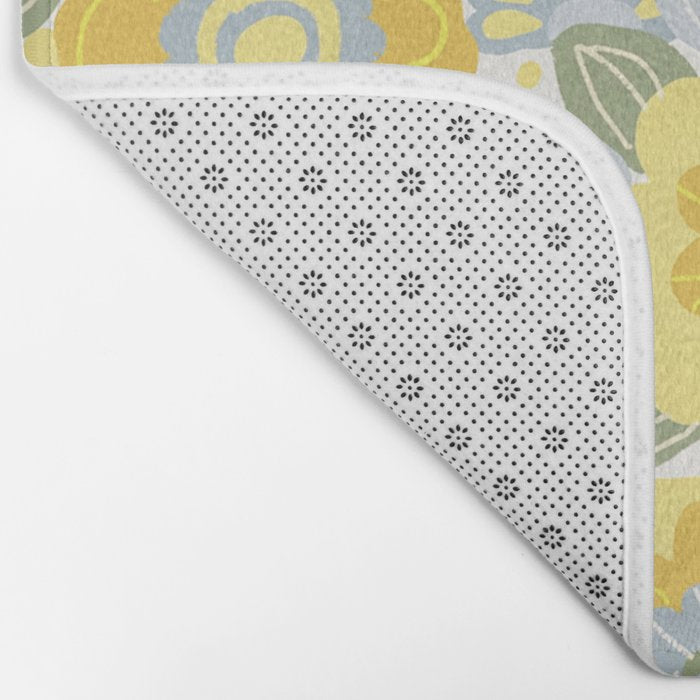 Dalia Yellow Bath Mat Gallery Image 2