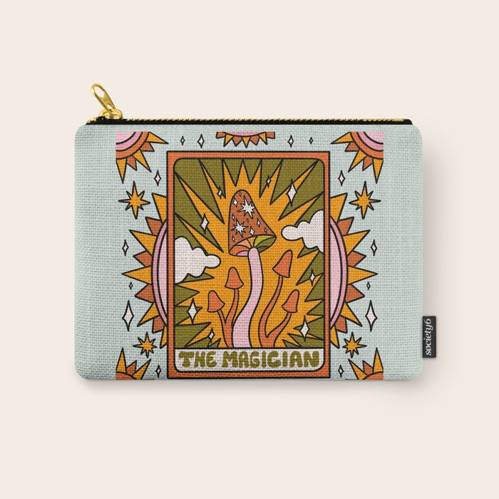 1. The Magician Mushroom Carry All Pouch Gallery Image 1