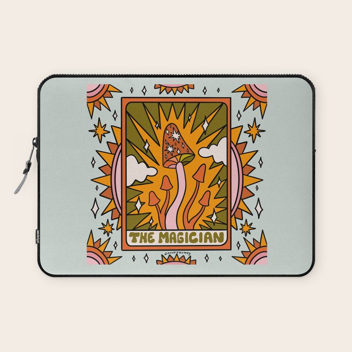 1. The Magician Mushroom Laptop Sleeve Gallery Image 1