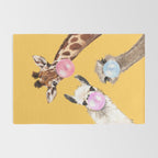 Bubble Gum Gang in Yellow Rug Gallery Image 2