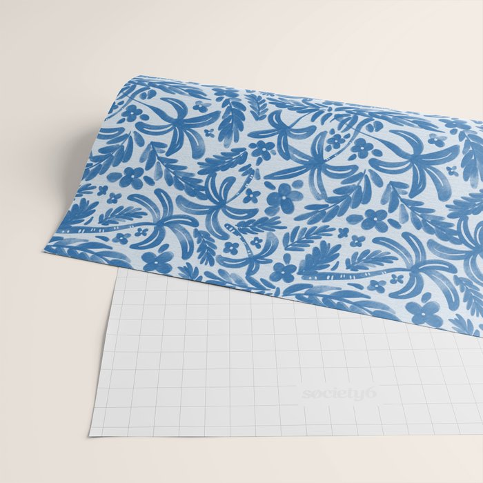 Tropical Palms Breeze Wrapping Paper Gallery Image 2