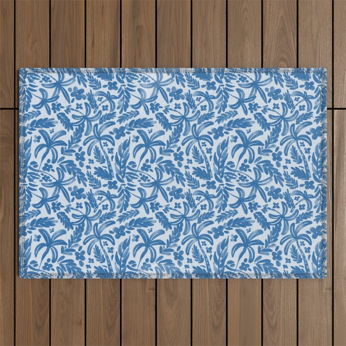 Tropical Palms Breeze Outdoor Rug Gallery Image 1