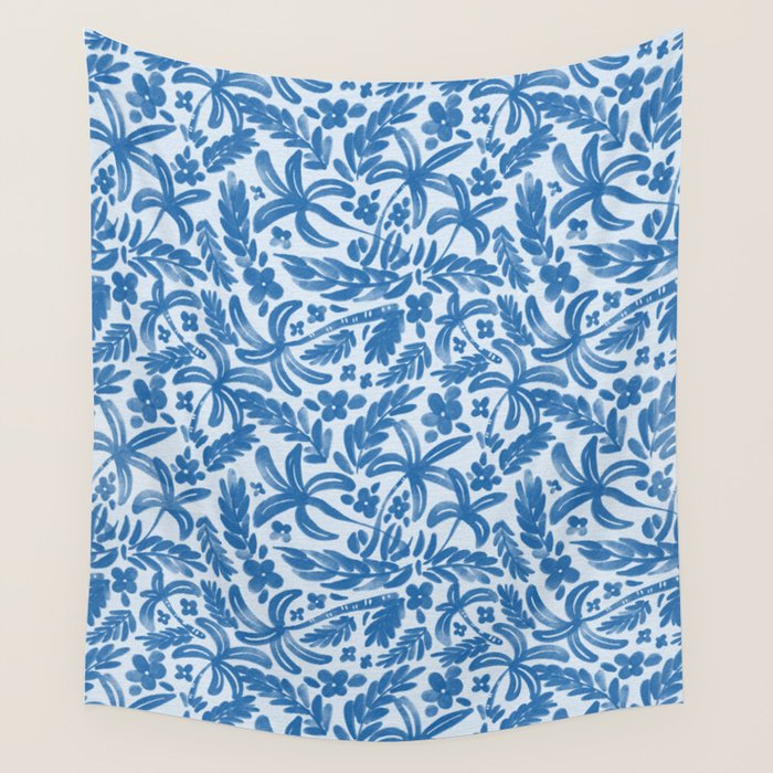 Tropical Palms Breeze Wall Tapestry Gallery Image 4