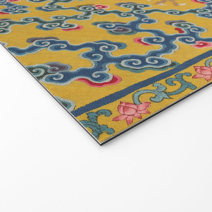 Chinese Dragon Wrapper for the Tapestry Scroll Mingling of Clear and Muddy Water at the Junction of the Jing and Wei Rivers  Welcome Mat Gallery Image 2