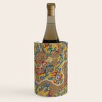 Chinese Dragon Wrapper for the Tapestry Scroll Mingling of Clear and Muddy Water at the Junction of the Jing and Wei Rivers  Wine Chiller Gallery Image 1