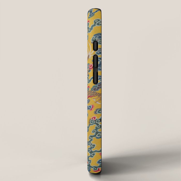 Chinese Dragon Wrapper for the Tapestry Scroll Mingling of Clear and Muddy Water at the Junction of the Jing and Wei Rivers  iPhone Case Gallery Image 2